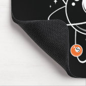 Science Atom Pool Lover 8 Billiard Mousepad (Ecke)