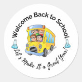 Science Back to School sticker (Vorderseite)