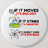 SCIENCE BIOLOGY CHEMISTRY PHYSICS BUTTON (Vorderseite)