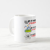 SCIENCE BIOLOGY CHEMISTRY PHYSICS KAFFEETASSE (Vorderseite Links)
