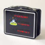 SCIENCE BIOLOGY CHEMISTRY PHYSICS METALL BROTDOSE<br><div class="desc">Cool,  Comic,  Liebe,  Funny,  Coupes,  Vintager Sport,  Retro,  Niedlich,  Weihnachten,  Nerd,  Spaß,  Geek,  Hipster,  Wissenschaft</div>