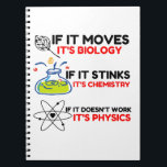 SCIENCE BIOLOGY CHEMISTRY PHYSICS NOTIZBLOCK<br><div class="desc">Cool,  Comic,  Liebe,  Funny,  Coupes,  Vintager Sport,  Retro,  Niedlich,  Weihnachten,  Geek, </div>