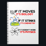 SCIENCE BIOLOGY CHEMISTRY PHYSICS NOTIZBLOCK<br><div class="desc">Cool,  Comic,  Love,  Funny,  Coupes,  Vintage Sports,  Retro,  Party,  Cute,  Christmas,  Nerd,  Humor,  Geek,  Hipster,  Animal Lover,  Vegan,  People</div>