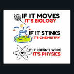 SCIENCE BIOLOGY CHEMISTRY PHYSICS POSTER<br><div class="desc">cool,  Comic,  niedlich,  Liebe,  Vintager Sport,  Wissenschaft,  Ehepaar,  lustig,  Retro</div>