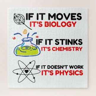 SCIENCE BIOLOGY CHEMISTRY PHYSICS PUZZLE