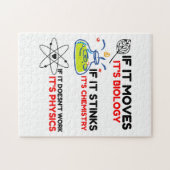 SCIENCE BIOLOGY CHEMISTRY PHYSICS PUZZLE (Horizontal)