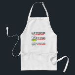 SCIENCE BIOLOGY CHEMISTRY PHYSICS SCHÜRZE<br><div class="desc">Chemie,  Geschenk,  Biologie,  Student,  Ideenreichtum,  Physiker,  Zitat,  Lehrer,  Geek,  Physik,  Nerd,  Sprichwort,  lustig</div>