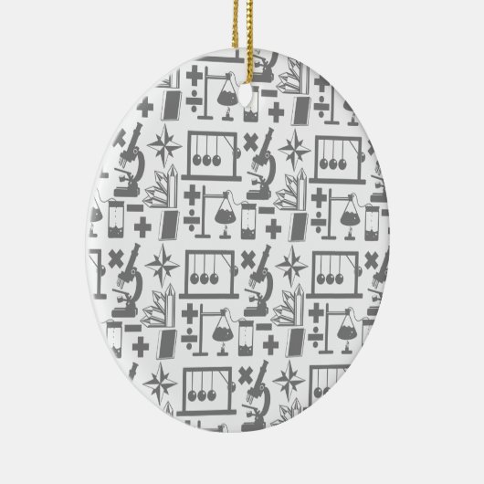 Science Biology Physics Geography Math Pattern Keramikornament (Rechts)