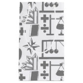 Science Biology Physiology Geology Math Pattern Kleine Geschenktüte (Vorderseite)