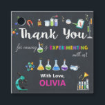 Science Birthday Party Girl Danke Geschenkanhänger<br><div class="desc">Personalisieren Sie dieses phantastische Party Wissenschaft danken Ihnen Tags mit Ihren Daten einfach und schnell,  einfach drücken Sie die Schaltfläche Anpassen Sie es,  um den Stil und die Platzierung des Textes weiter zu ordnen und formatieren. Ideal für JEDES ALTER! Matching-Elemente im Speicher verfügbar.</div>