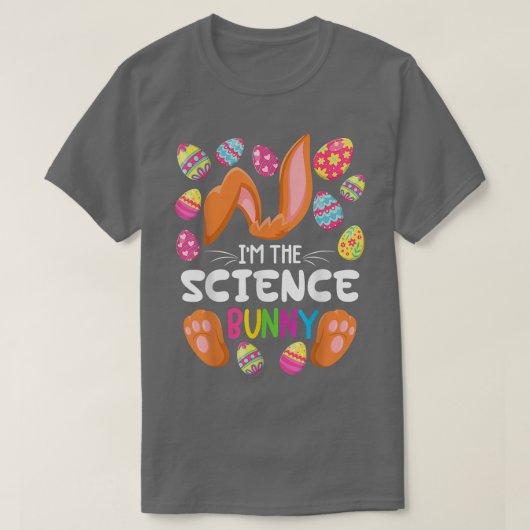 Science Bunny I Family Matching Osterfest Party Ou T-Shirt (Design vorne)