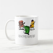Science Chemical Heavy Metals Nerd Geek Kaffeetasse (Links)