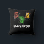 Science Chemical Heavy Metals Nerd Geek Kissen<br><div class="desc">Science Chemistry Heavy Metals Nerd Geek Design für Chemieliebhaber.</div>