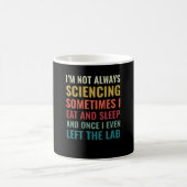 Science Chemist Funny Scientist Laboratory Kaffeetasse (Mittel)