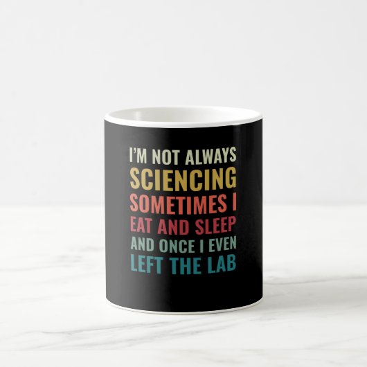 Science Chemist Funny Scientist Laboratory Kaffeetasse (Mittel)