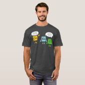 Science Chemistry Periodic Table Funny Scientist T-Shirt (Vorne ganz)