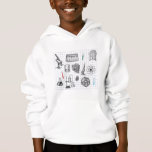 Science Chemistry Scientistry Pattern Hoodie<br><div class="desc">Ein wissenschaftlich thematisiertes chemisches Muster,  das für alle geeignet ist,  die Lieben in Naturwissenschaften,  Chemie,  Biologie usw. haben. Ein ideales Geschenk für Wissenschaftler,  egal in welchem Alter.</div>