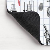 Science Chemistry Scientistry Pattern Mousepad (Ecke)