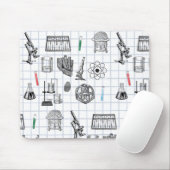 Science Chemistry Scientistry Pattern Mousepad (Mit Mouse)