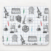 Science Chemistry Scientistry Pattern Mousepad (Vorne)