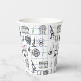 Science Chemistry Scientistry Pattern Pappbecher