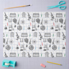 Science Chemistry Scientistry Pattern Seidenpapier