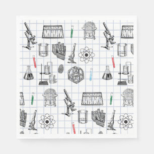 Science Chemistry Scientistry Pattern Serviette