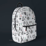 Science Chemistry Scientistry Pattern Zurück zur S Bedruckter Rucksack<br><div class="desc">Ein Rucksack zum Thema Chemie,  ideal für alle,  die Lieben in Naturwissenschaften,  Chemie,  Biologie usw. haben. Ein ideales Geschenk für Wissenschaftler,  egal in welchem Alter.</div>