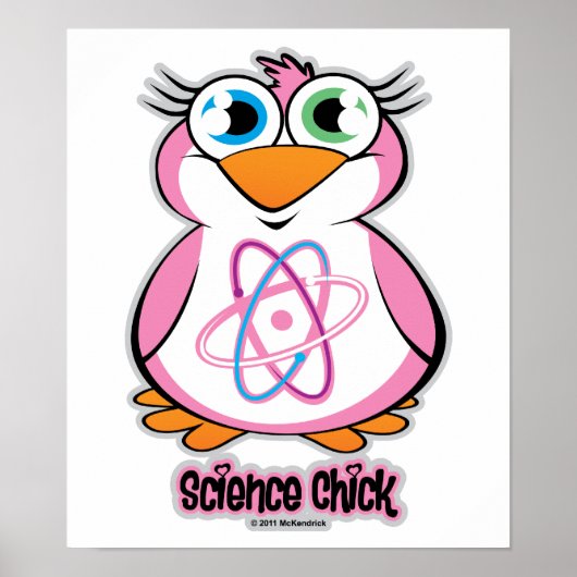 Science Chick Poster (Vorne)