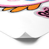 Science Chick Poster (Ecke)