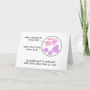 Science Christmas Microbiology Gram Stain Geem Lab Karte