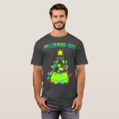 Science Christmas Tree Pun Oh Chemistree Funny T-Shirt (Vorne ganz)