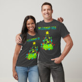Science Christmas Tree Pun Oh Chemistree Funny T-Shirt (Unisex)