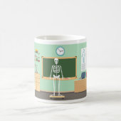 Science Class Skeleton Kaffeetasse (Mittel)