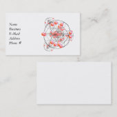 Science Cluster Business Card Visitenkarte (Vorne/Hinten)