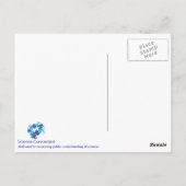 Science Connected Postcard #1 Postkarte (Rückseite)
