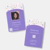 Science Corporate Employee Photo Ausweis (Vorder- & Rückseite)