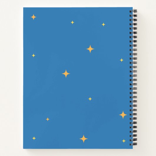 Science Cover Notebook Notizblock (Rückseite)