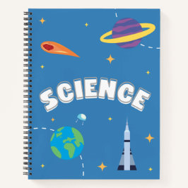 Science Cover Notebook Notizblock