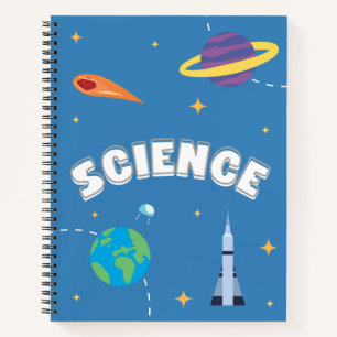 Science Cover Notebook Notizblock