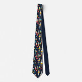 Science Custom Necktie Krawatte (Vorderseite)