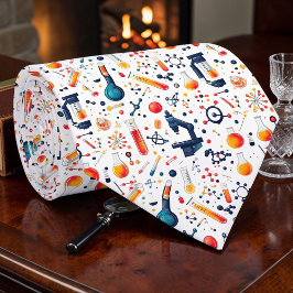Science Custom Necktie Krawatte