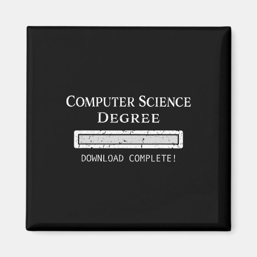Science Degree Abschluss Magnet (Vorne)