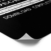 Science Degree Abschluss Poster (Ecke)