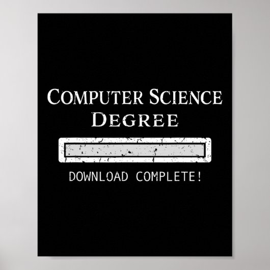 Science Degree Abschluss Poster (Vorne)