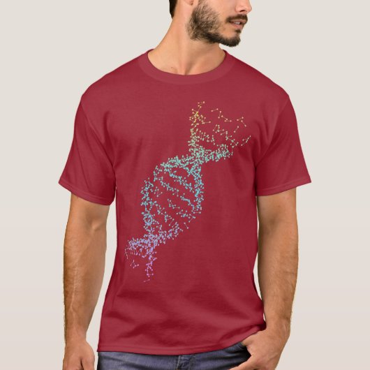Science DNA Double Helix Women Men Professor T-Shirt (Vorderseite)