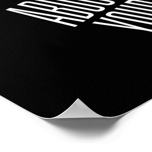 Science Doesn’t Care Poster (Ecke)