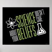 Science Doesn’t Care Poster (Vorne)
