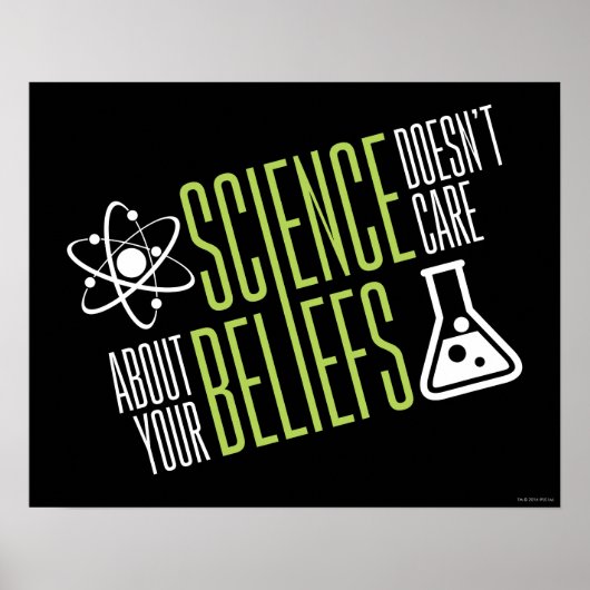 Science Doesn’t Care Poster (Vorne)