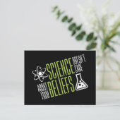Science Doesn’t Care Postkarte (Stehend Vorderseite)
